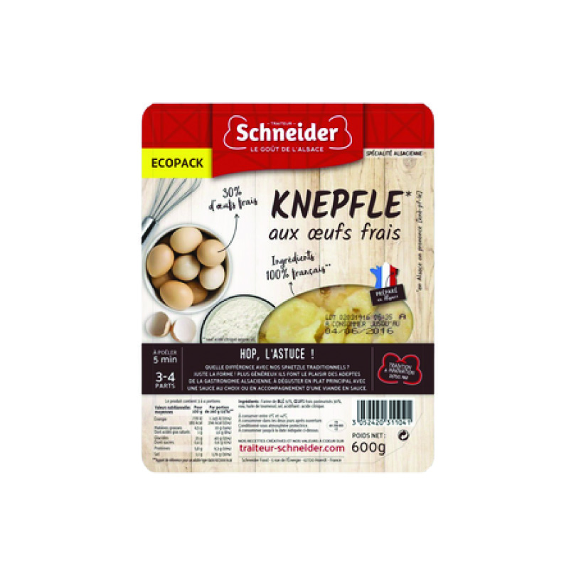 SPAETZLE OU KNEPFLE