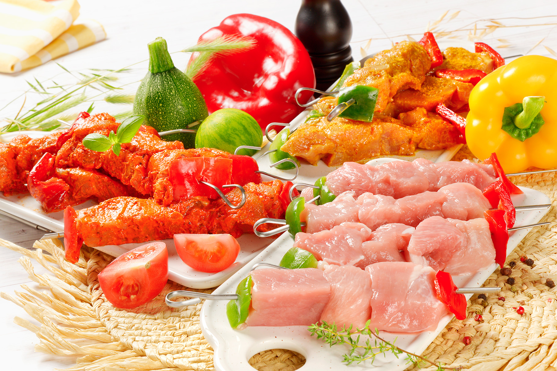 BROCHETTES DE PORC