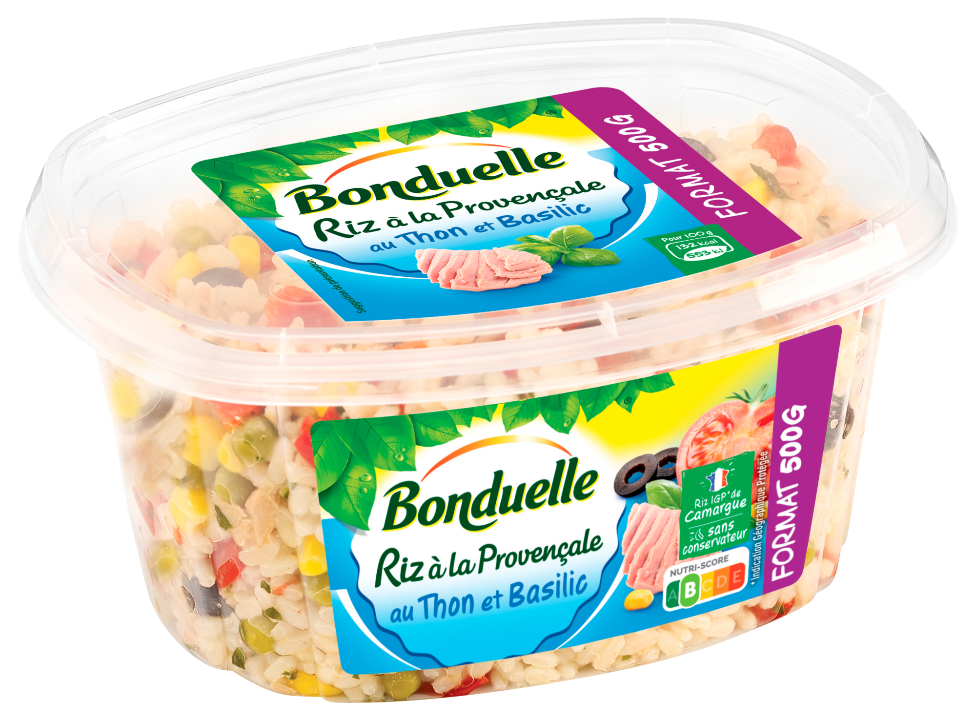 Riz à la provençale au Thon et Basilic