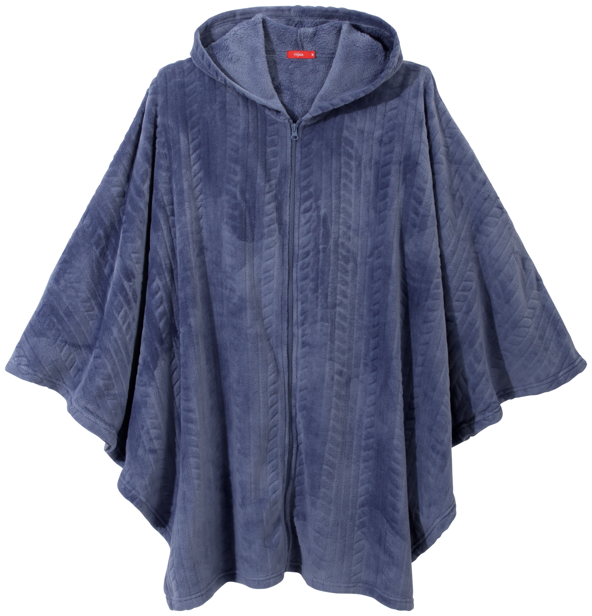 PONCHO ZIPPE NUIT FEMME