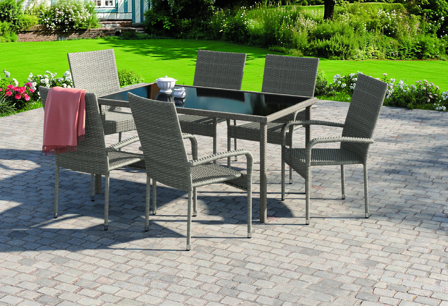 ENSEMBLE DÉJEUNER 7 PIÈCES