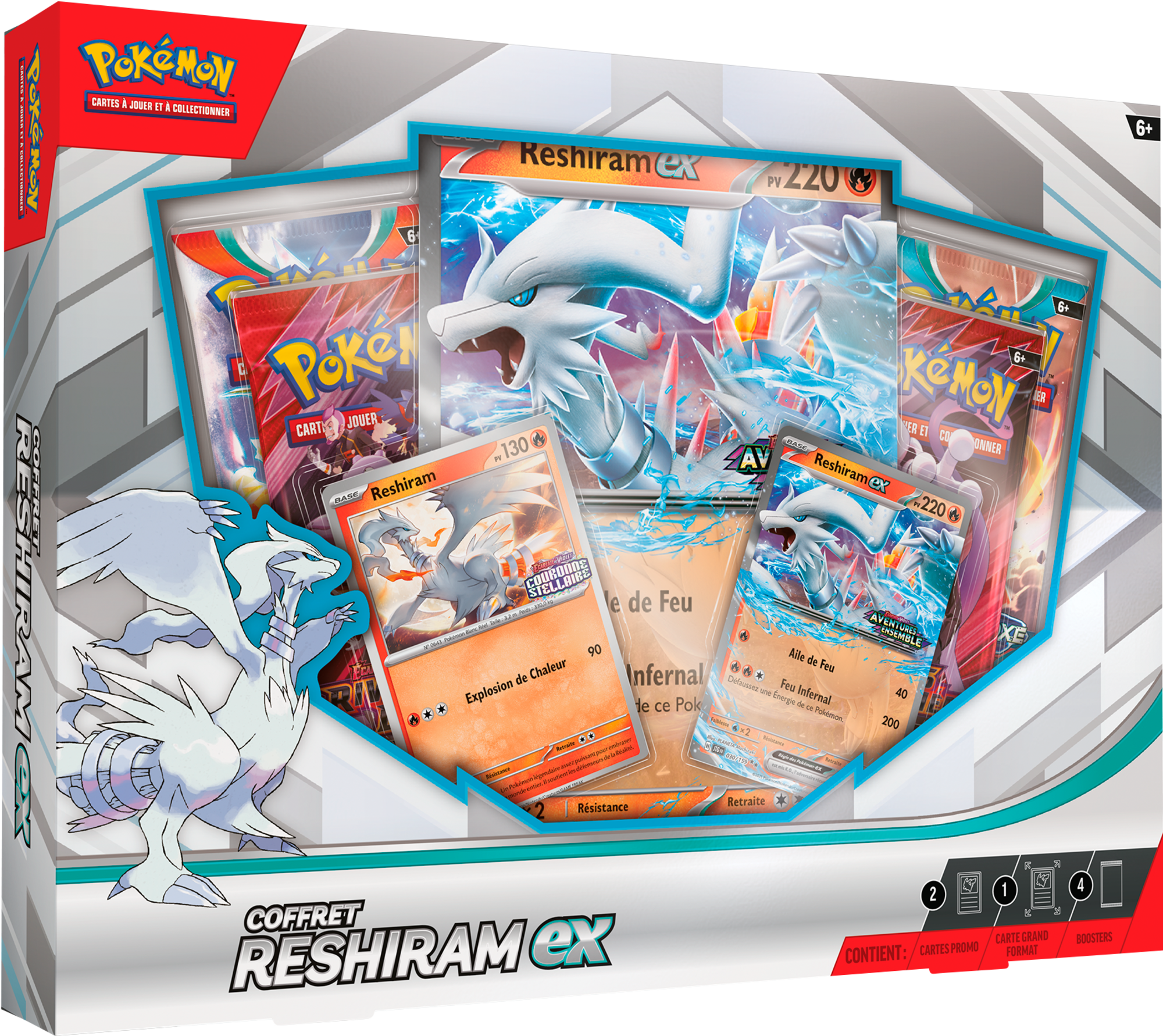 Coffret Reshiram-ex Noël Leclerc