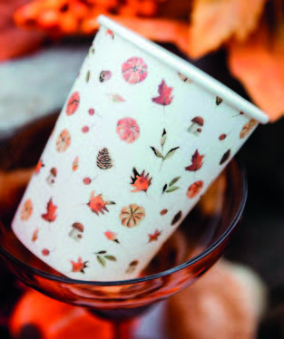 VAISSELLE À JETER D’AUTOMNE