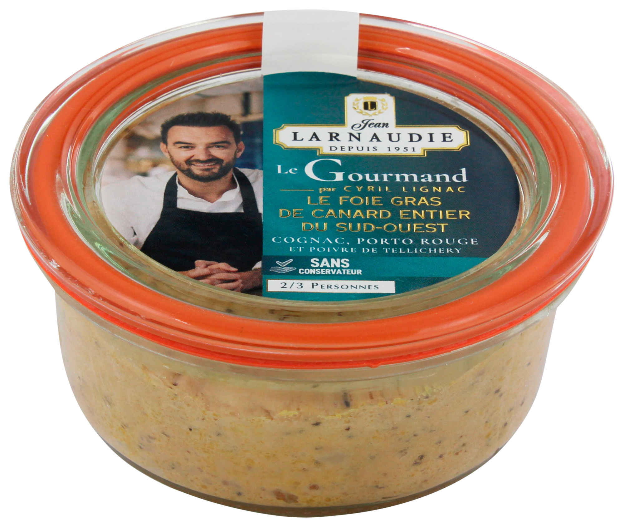 Le gourmand par Cyril Lignac - Foie gras de canard entier bocal du SUD-OUEST  IGP