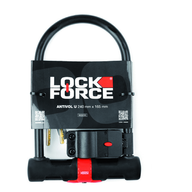 ANTIVOL EN U HERCULE + SUPPORT