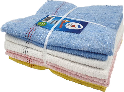 LOT DE 8 LAVETTES NON TISSÉES