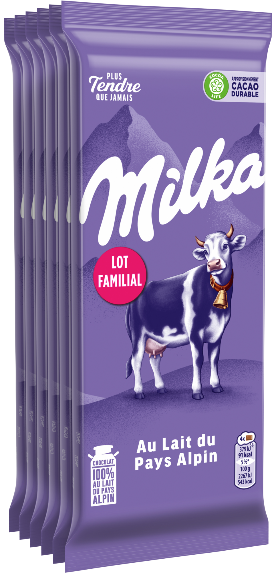 TABLETTES DE CHOCOLAT