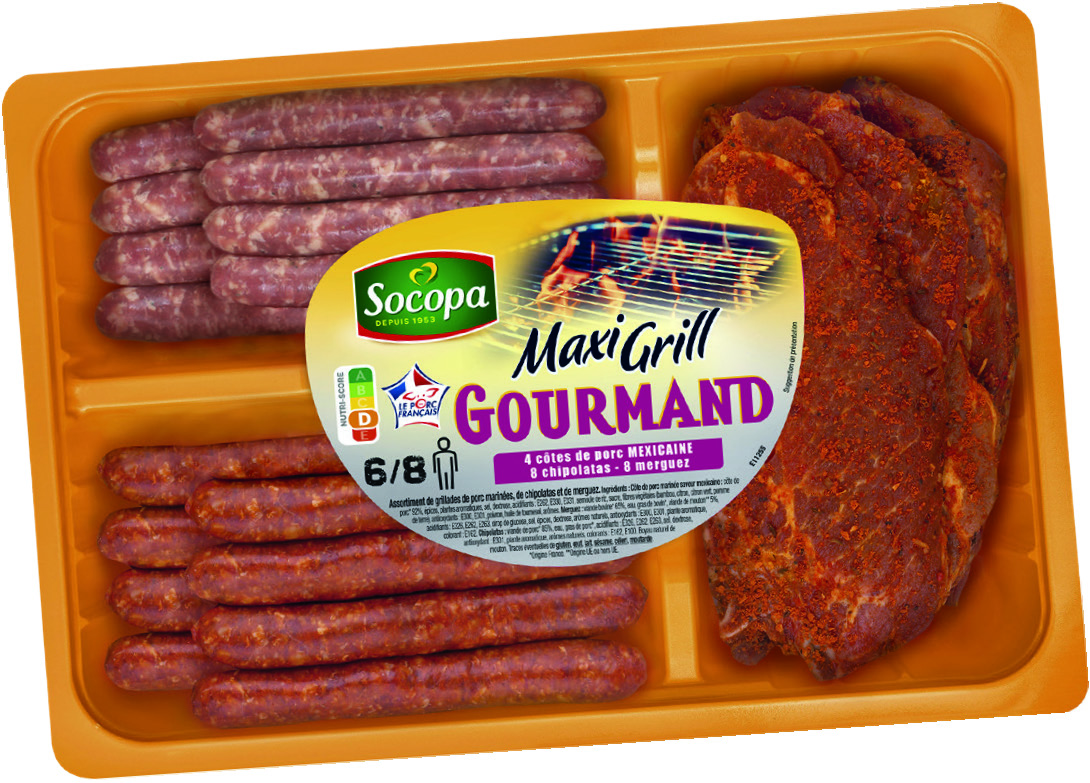 MAXI GRILL GOURMAND