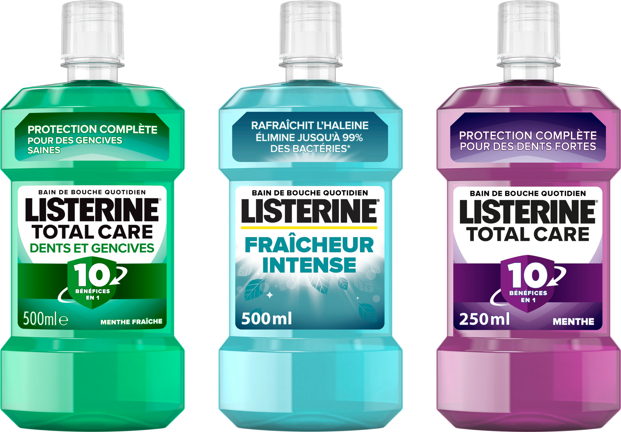 SUR LES PRODUITS PRÉSENTS EN MAGASIN DE LA GAMME "LISTERINE"