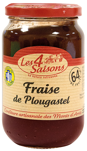 CONFITURE DE FRAISE DE PLOUGASTEL