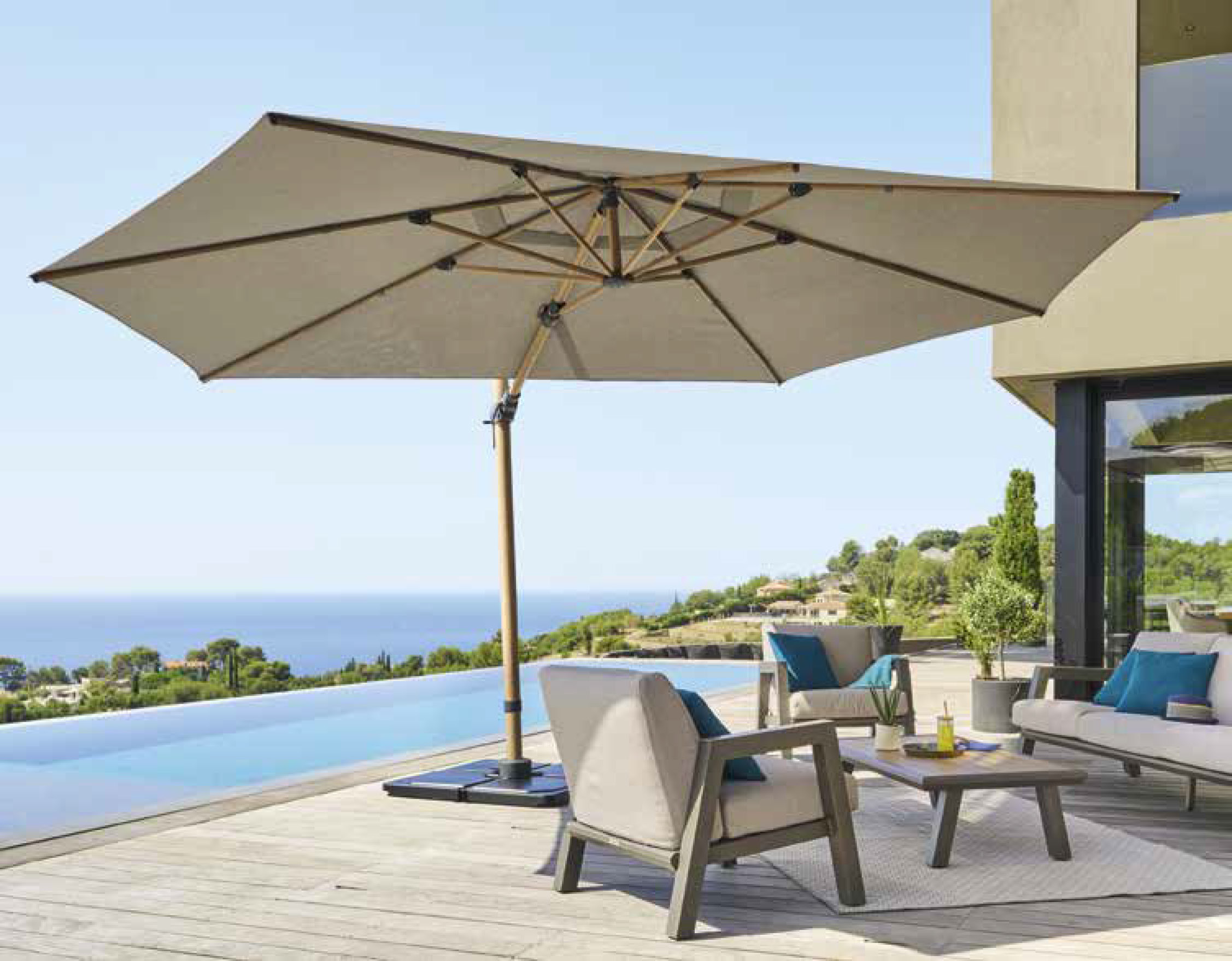 Parasol déporté TIKÉO