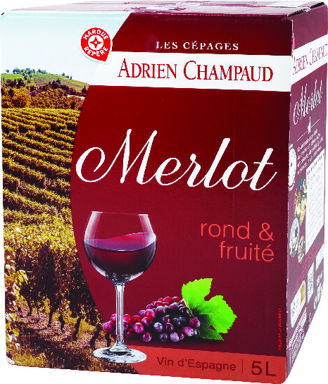 V.S.I.G.(1) VIN D’ESPAGNE ADRIEN CHAMPAUD MERLOT