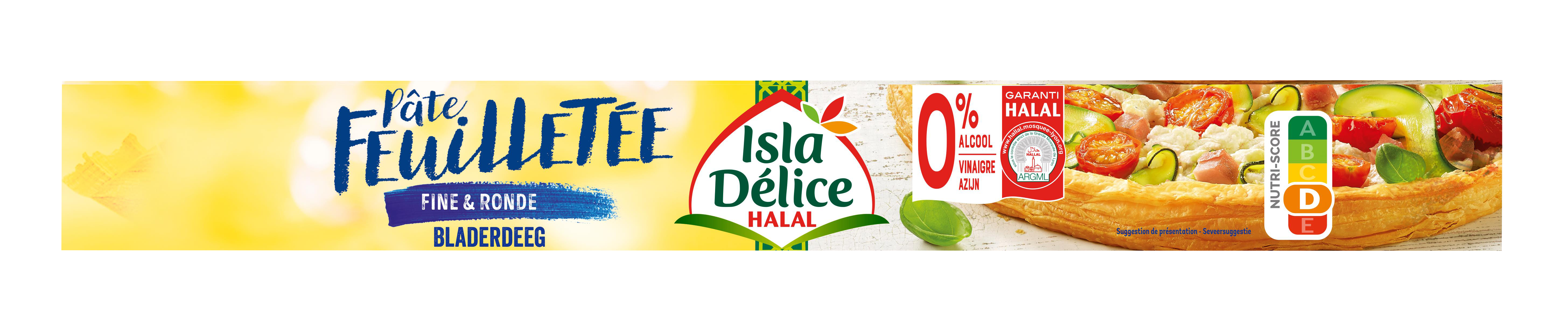 PÂTE FEUILLETÉE HALAL FINE & RONDE