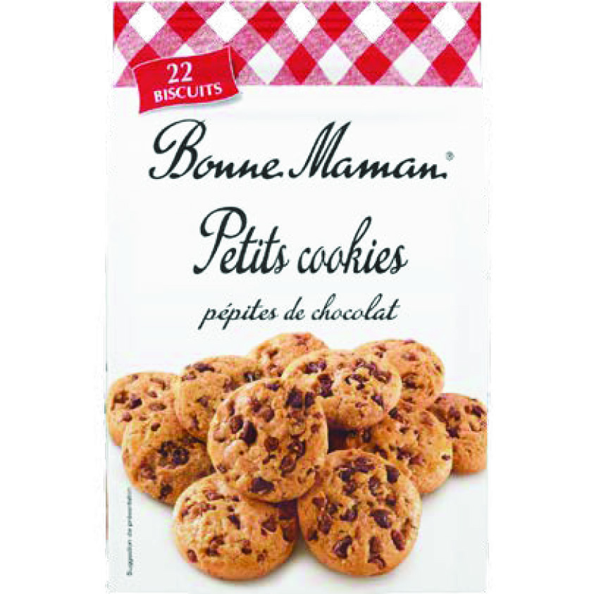 PETITS COOKIES PÉPITES DE CHOCOLAT BONNE MAMAN