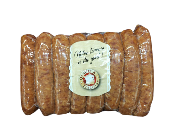 SAUCISSES FUMÉES À CUIRE X8