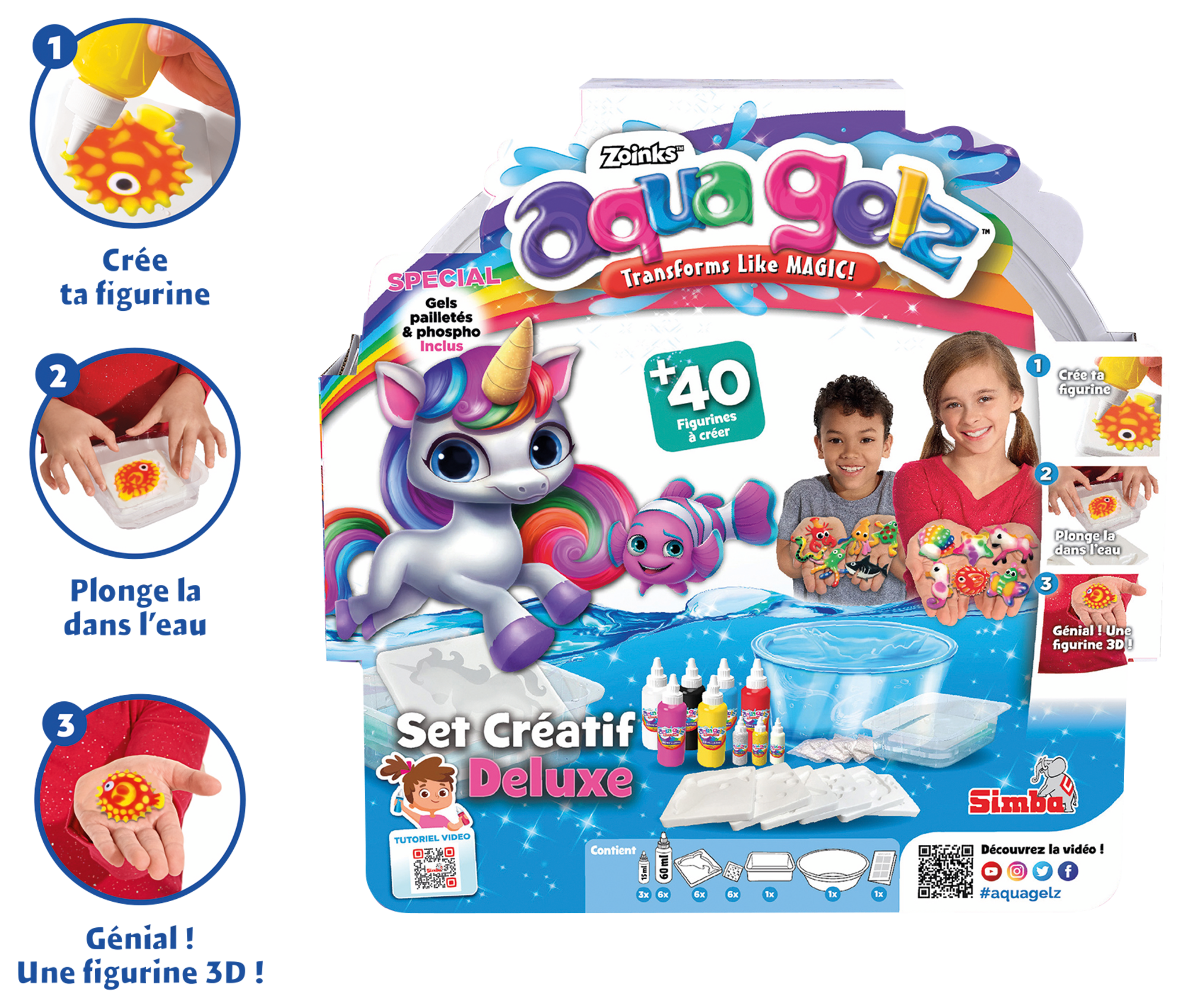 AQUA GELZ SET CRÉATIF DELUXE