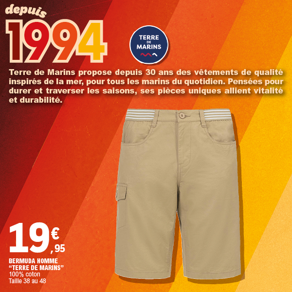 BERMUDA HOMME