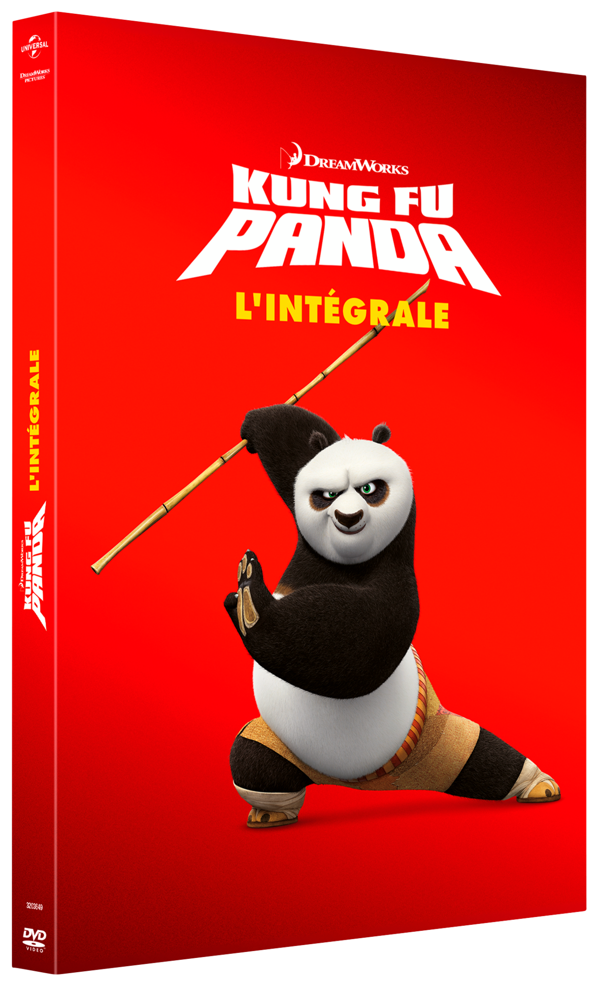 COFFRET KUNG FU PANDA 1 à 4 L'intégrale