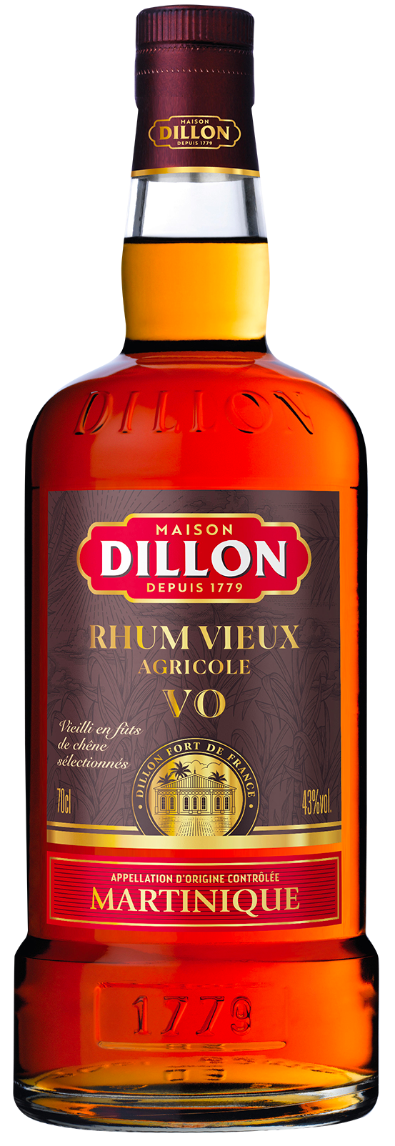 AOC RHUM AGRICOLE VIEUX VO