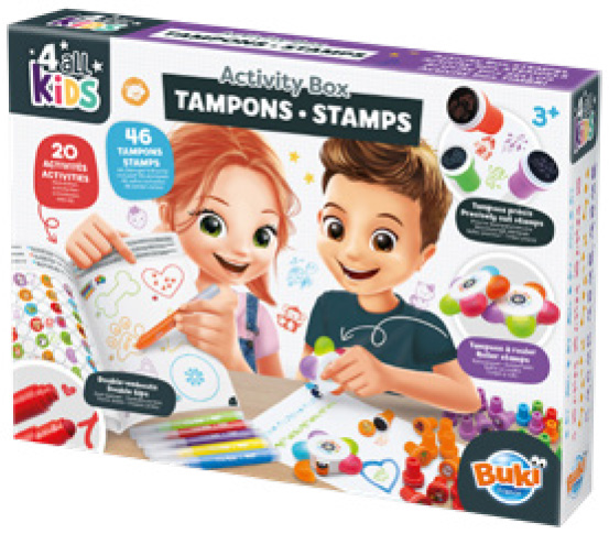 COFFRET D'ACTIVITÉS TAMPONS / TABLETTE À DESSIN XL