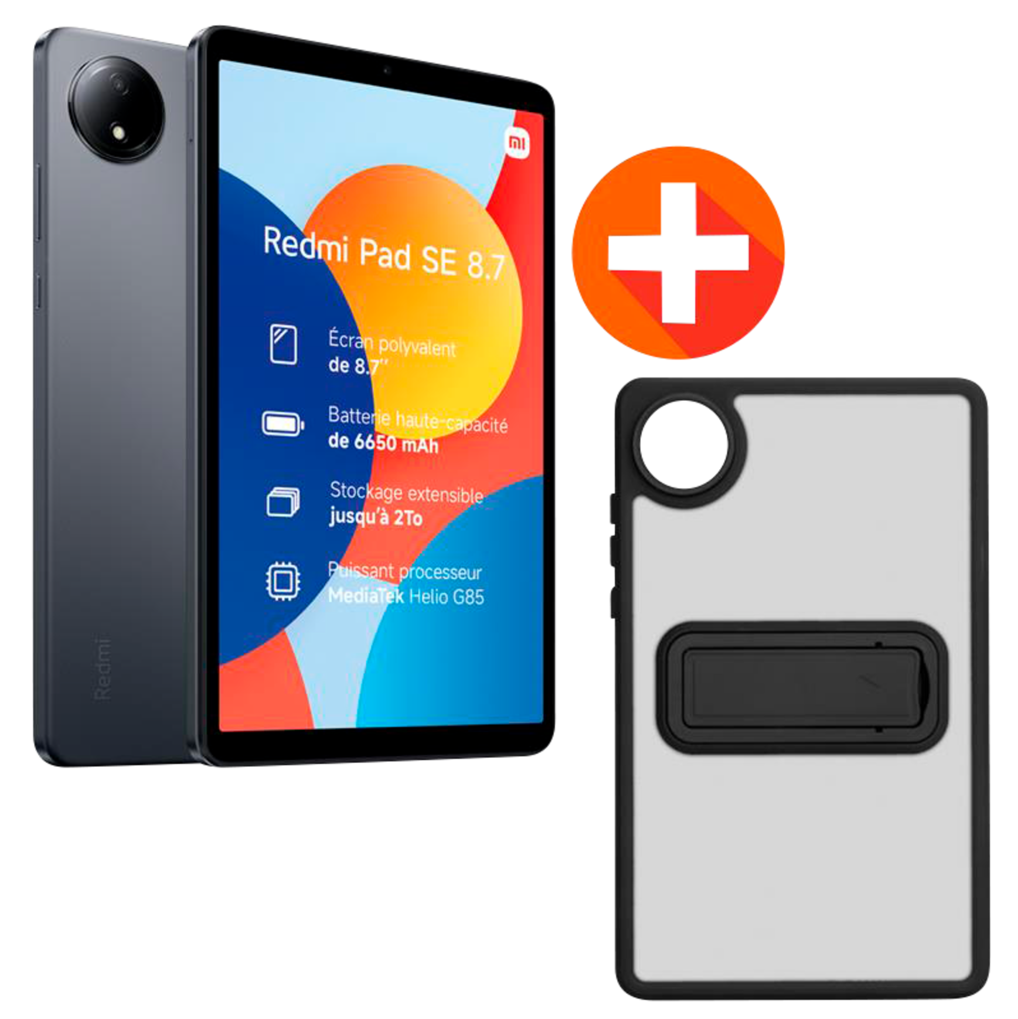 PACK Tablette Redmi Pad SE + Coque