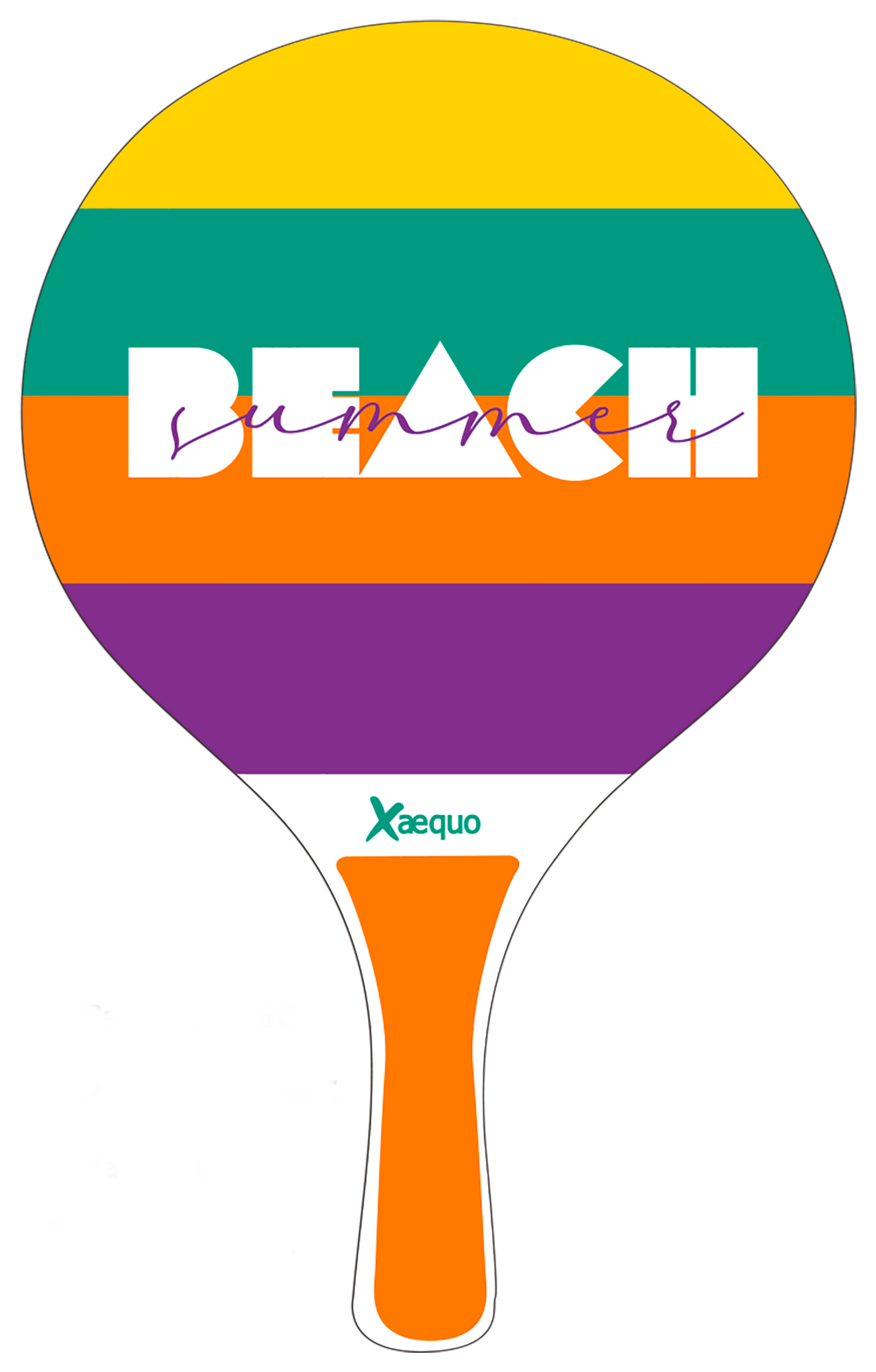 SET RAQUETTES DE PLAGE
