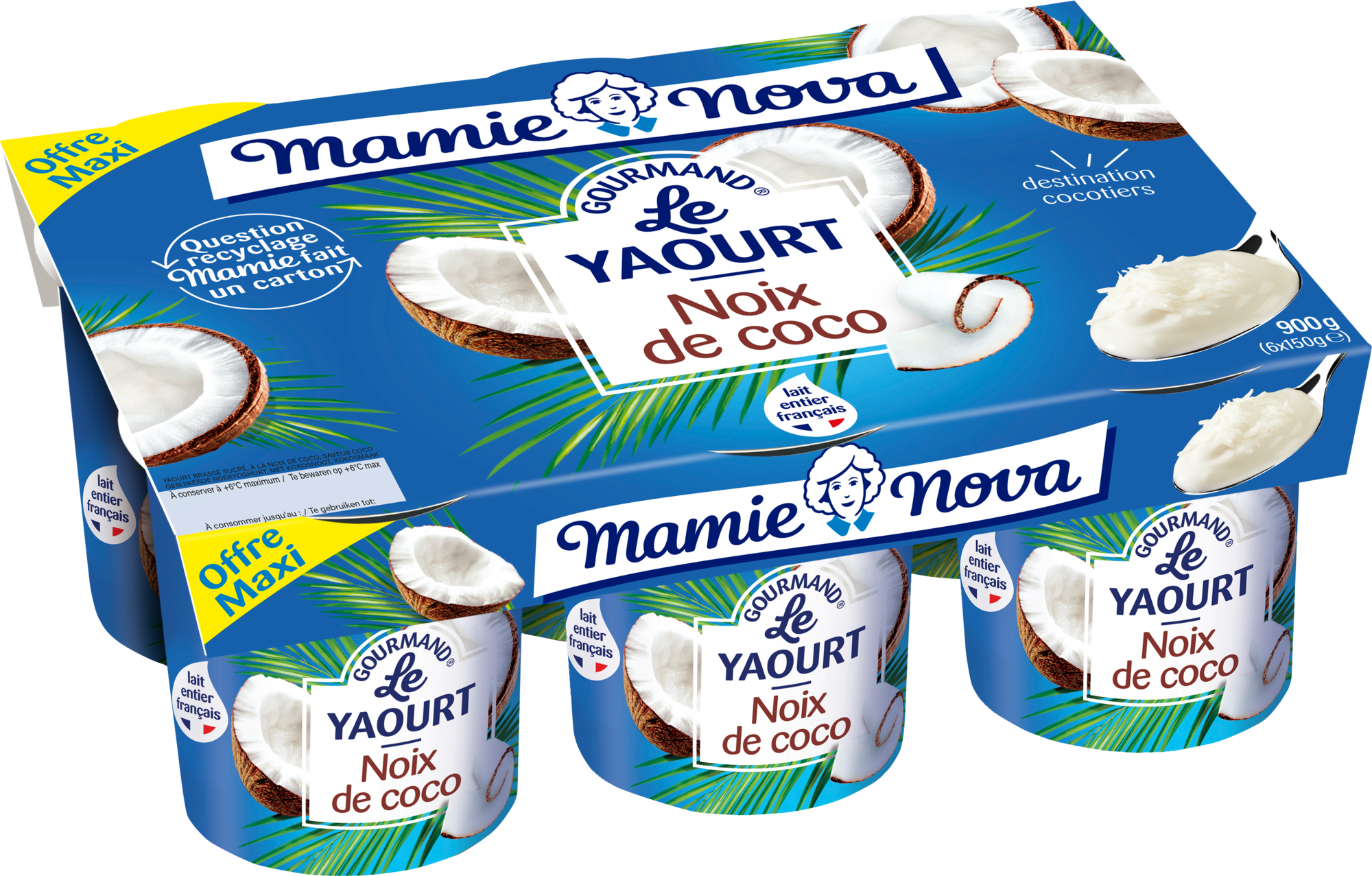 Le Yaourt Noix de Coco Offre Maxi