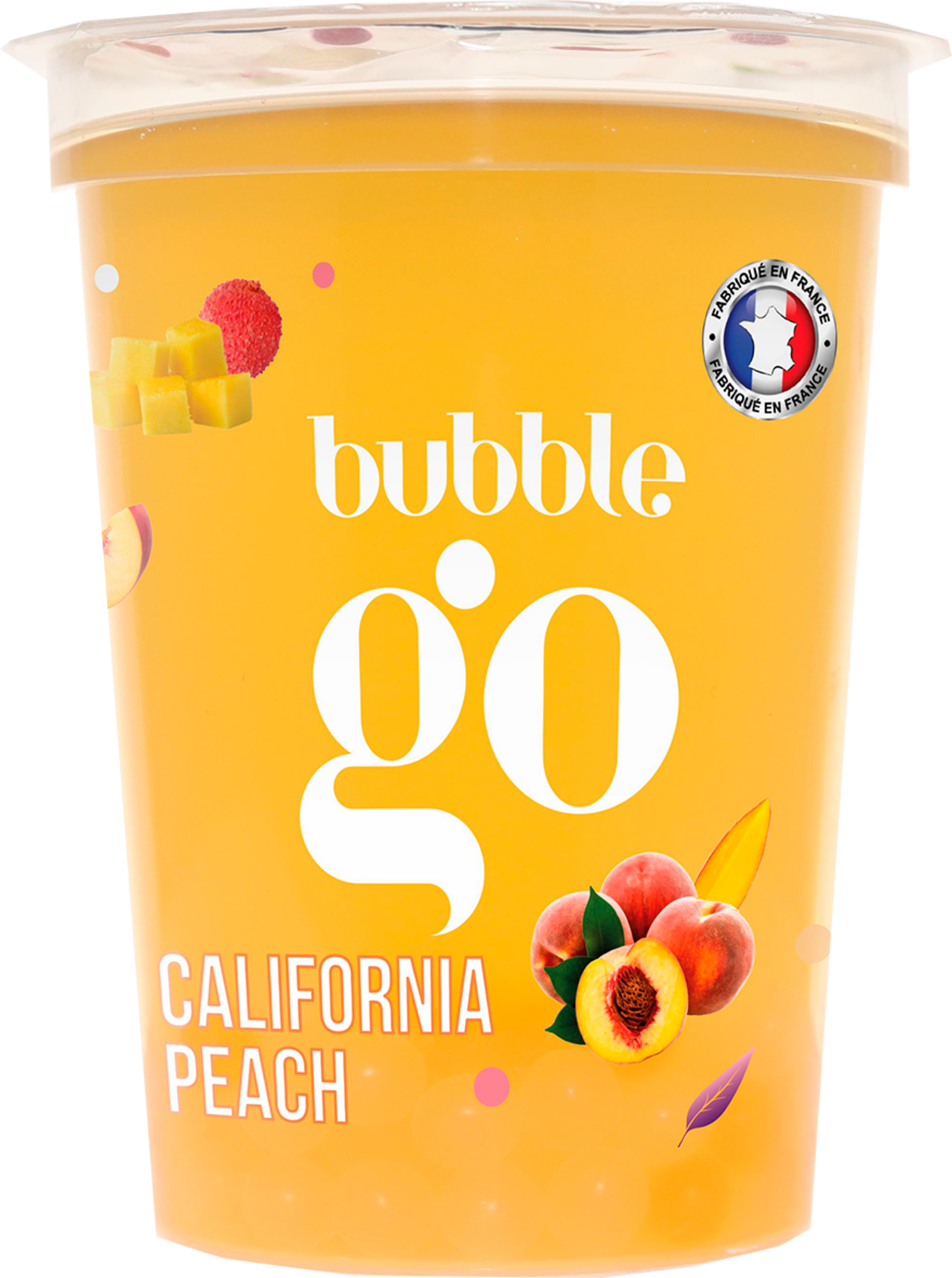 Bubble Tea California Peach
"BUBBLE GO"