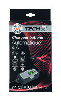 Chargeur automatique de batterie 4A