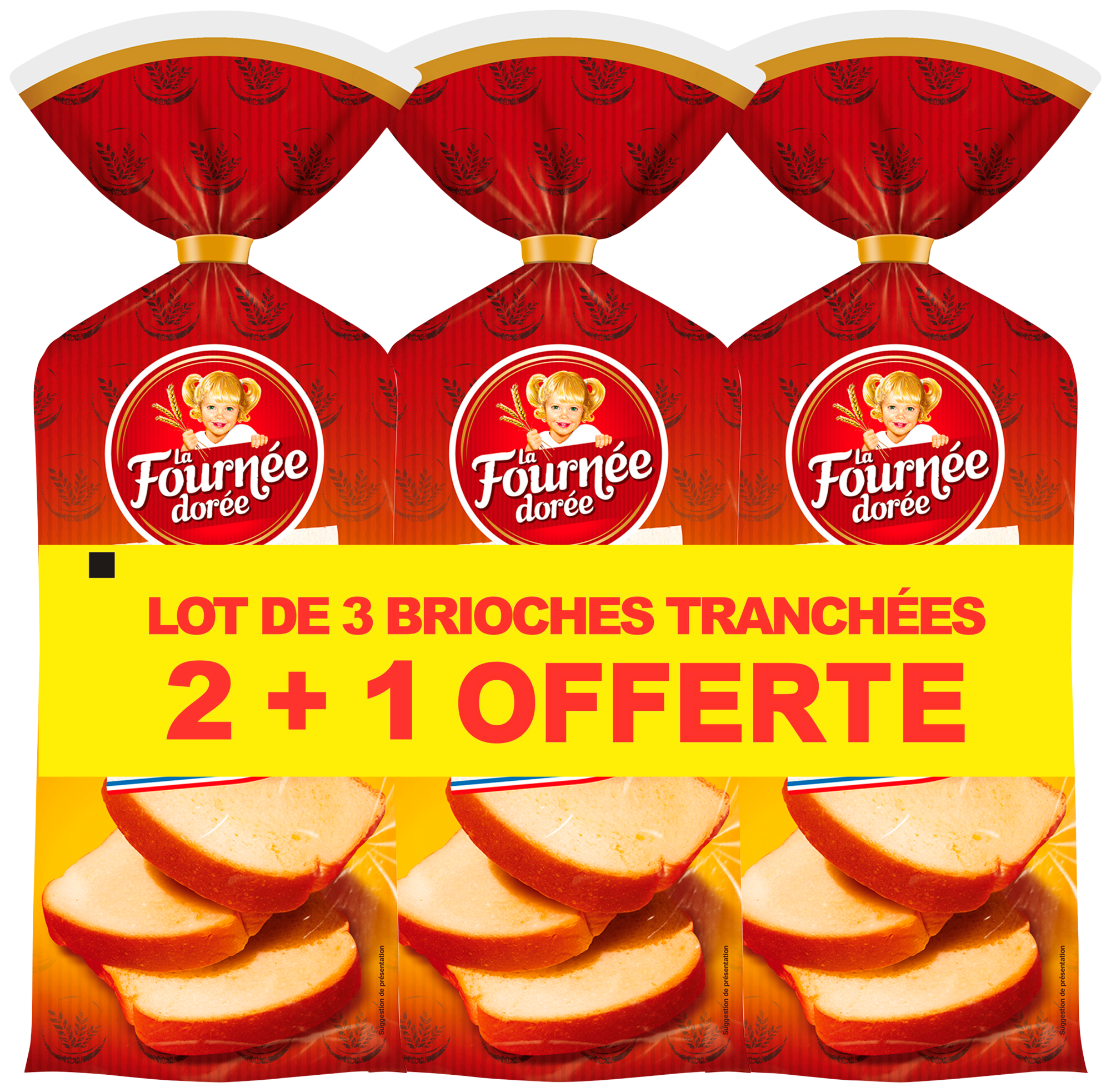 BRIOCHES TRANCHÉES