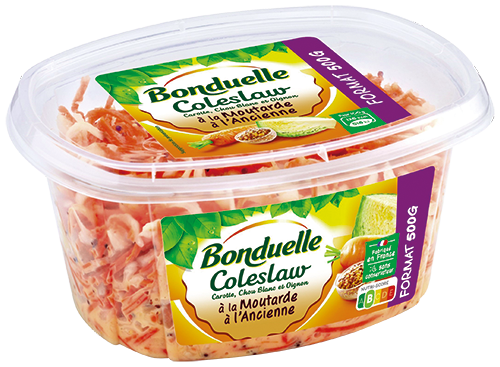 COLESLAW À LA MOUTARDE À L'ANCIENNE