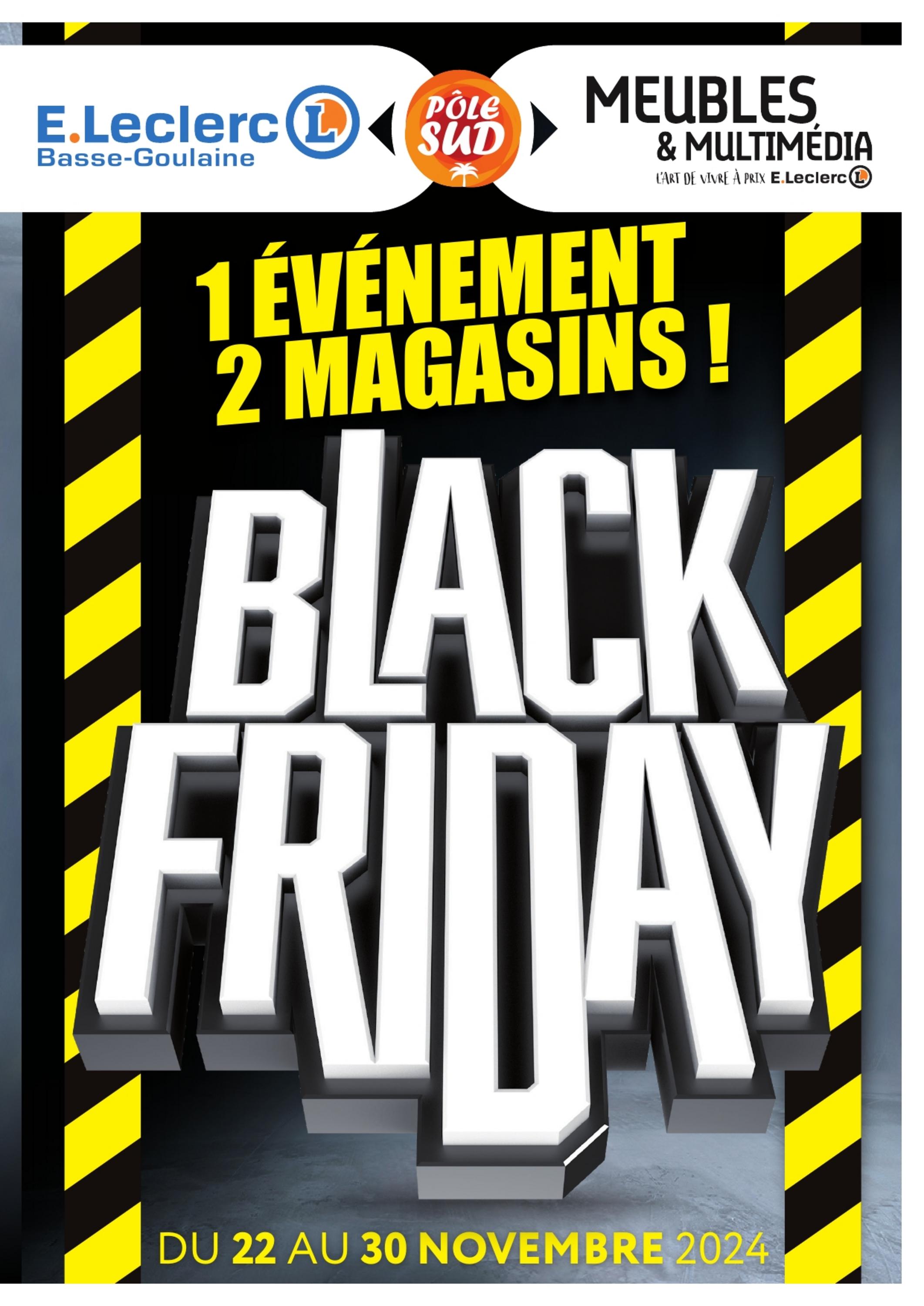 image du catalogue Black Friday - Du 22 au 30 novembre 2024