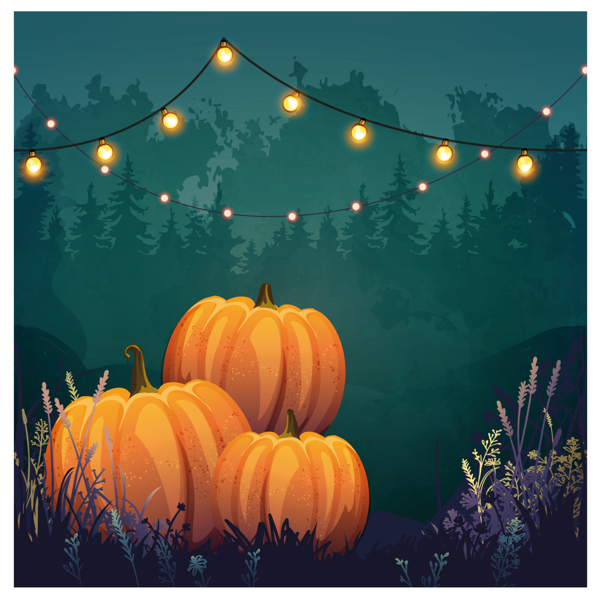 20 SERVIETTES 33X33CM BEHIND THE PUMPKIN HOUSE