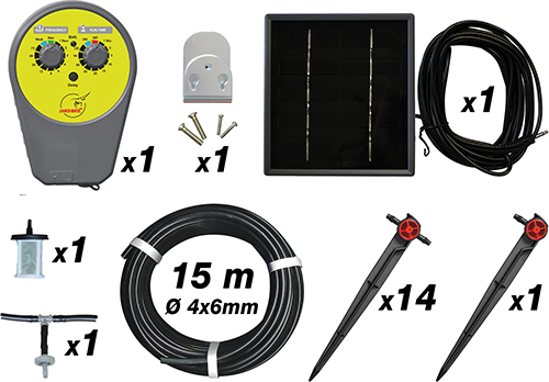 KIT COMPLET D'ARROSAGE AVEC POMPE PROGRAMMABLE