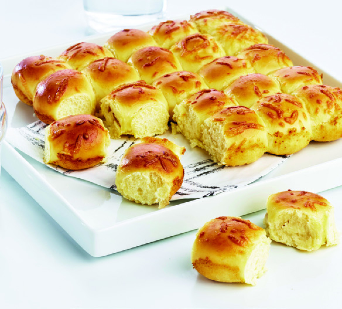 25 MINI BRIOCHES EN DAMIER