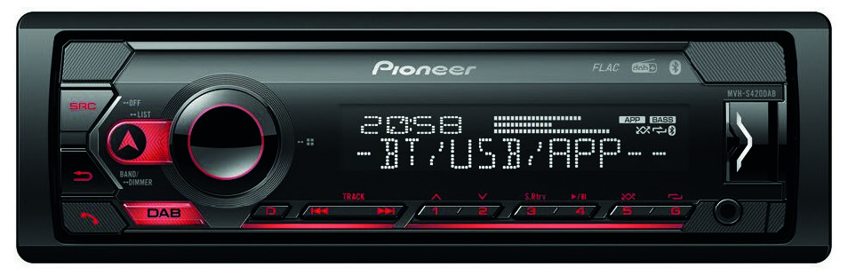 AUTORADIO NUMÉRIQUE BLUETOOTH MVH-S420DAB