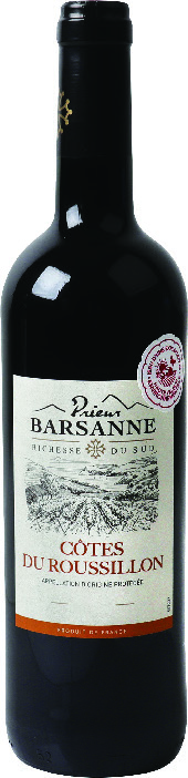 A.O.P(1) CÔTES DU ROUSSILLON(2) PRIEUR BARSANNE
