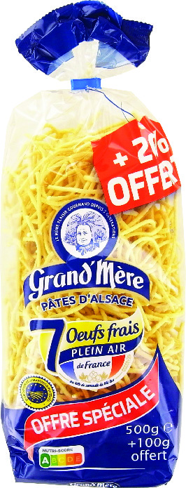 PÂTES D’ALSACE SPAETZLE