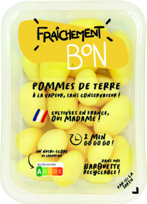 POMMES DE TERRE ENTIÈRES SANS PEAU