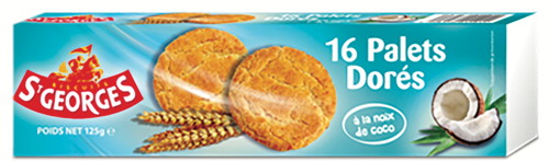 PALETS DORÉS COCO