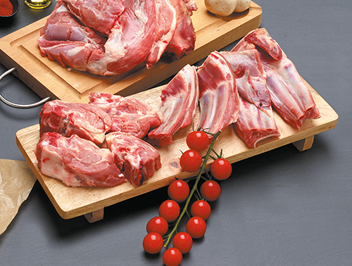 AGNEAU : PLATEAU 
NAVARIN COLLIER **
POITRINE * À MIJOTER