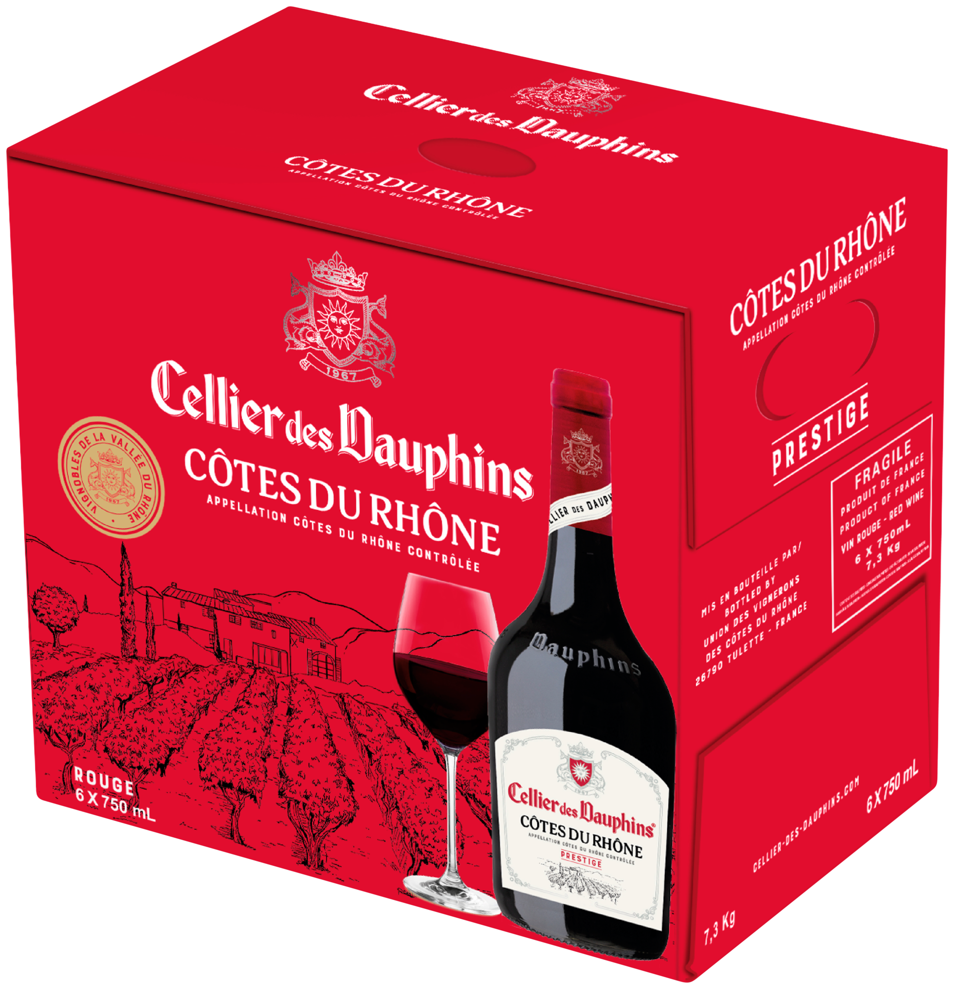 AOP CÔTES DU RHÔNE ROUGE