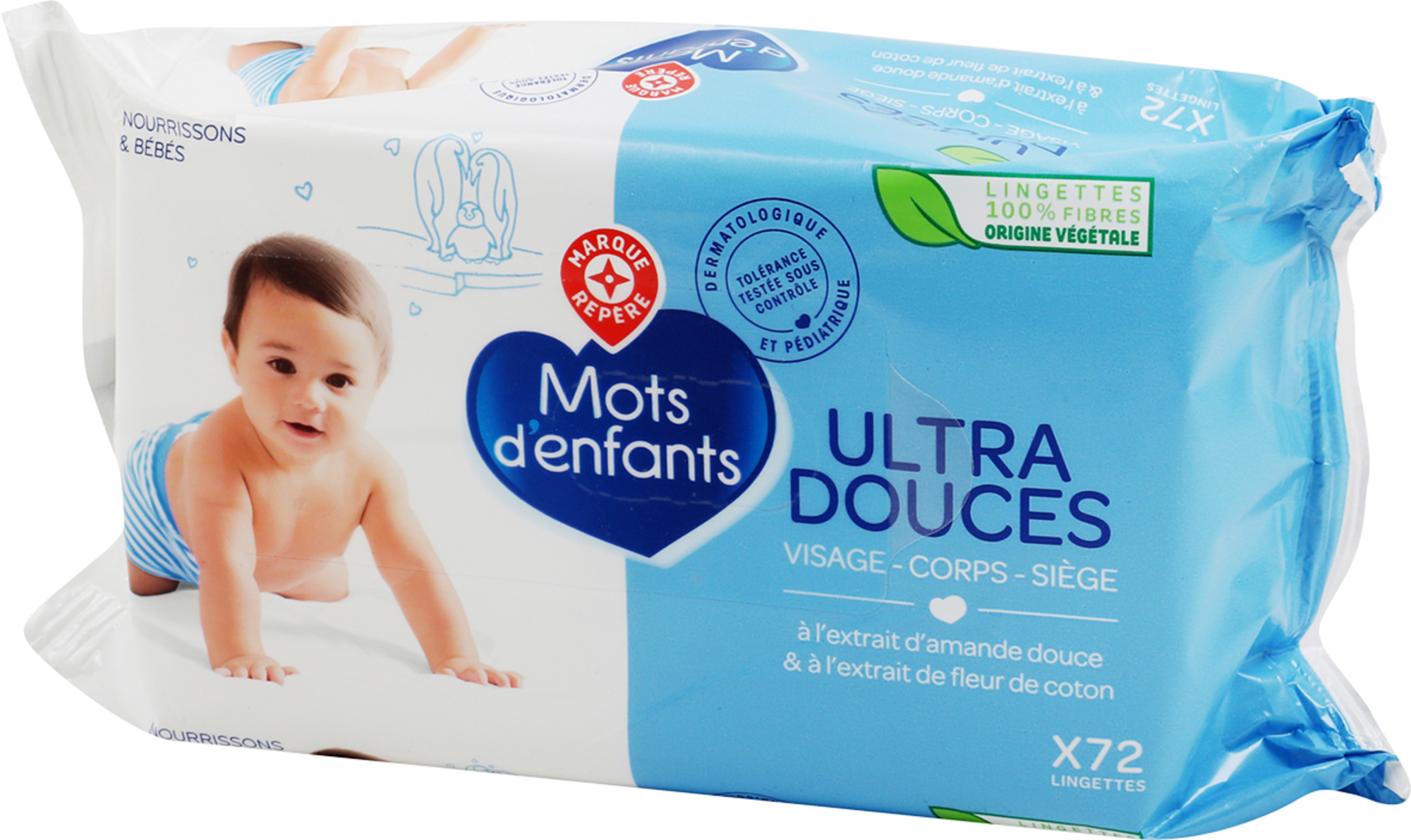 LINGETTES BÉBÉ ULTRA DOUCES