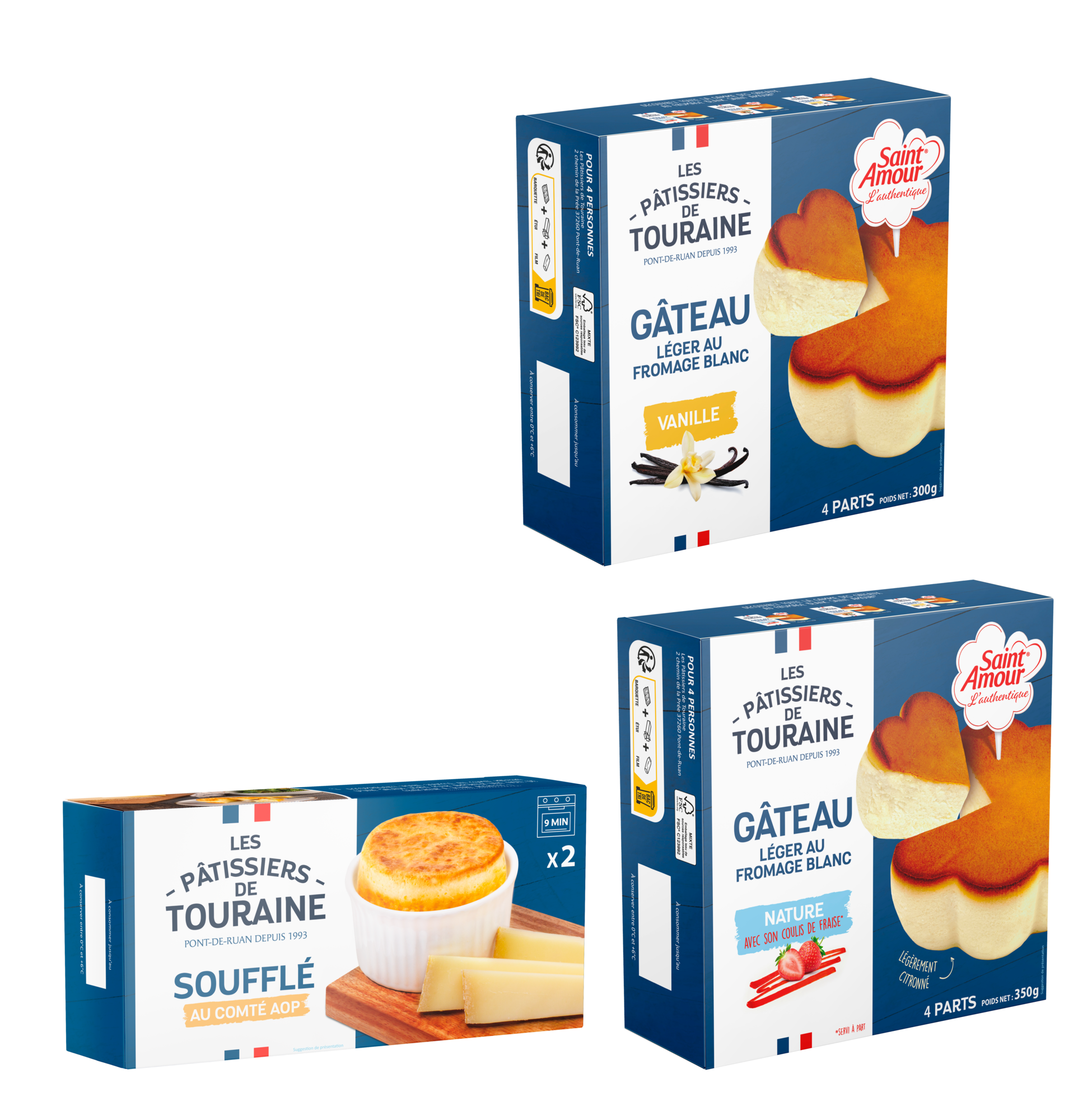 SUR LES PRODUITS PRÉSENTS EN MAGASIN DE LA GAMME "SAINT AMOUR"