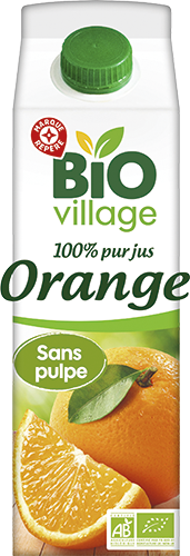 PUR JUS D'ORANGE SANS PULPE BIO