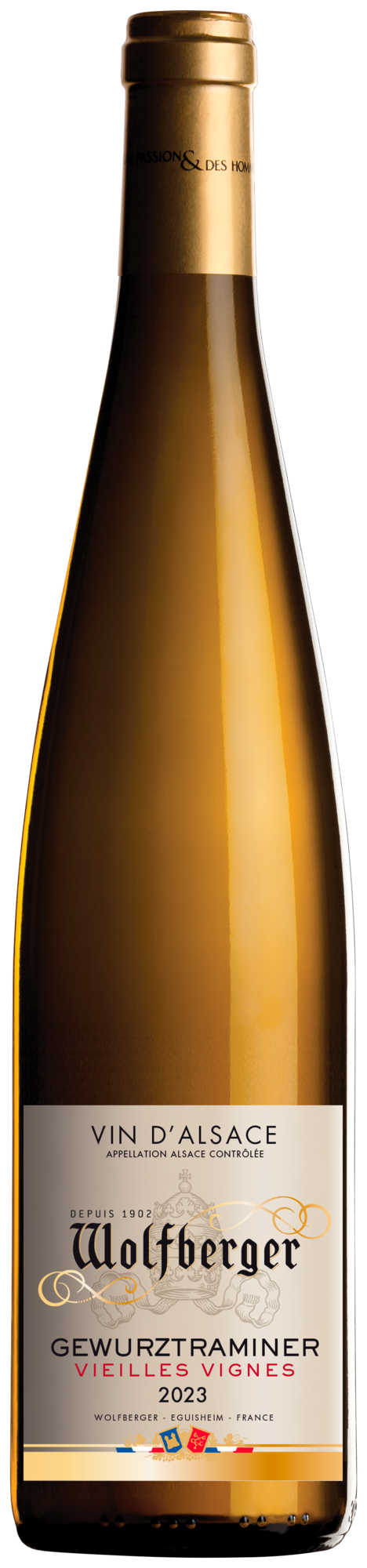 AOP ALSACE GEWURZTRAMINER VIN BLANC MOELLEUX VIEILLES VIGNES
