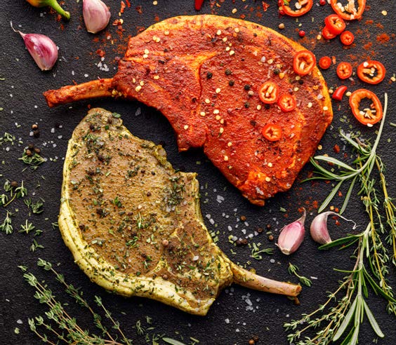 CÔTES DE PORC MARINÉES À LA PROVENÇALE