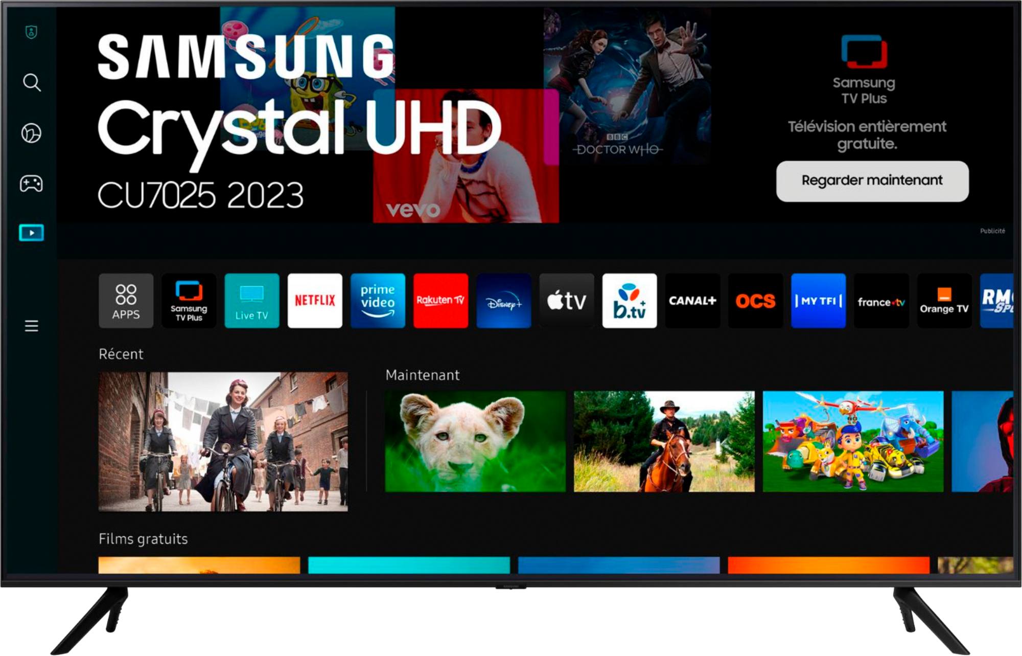 TV LED 65CU7025 65" (pouces) 163 cm