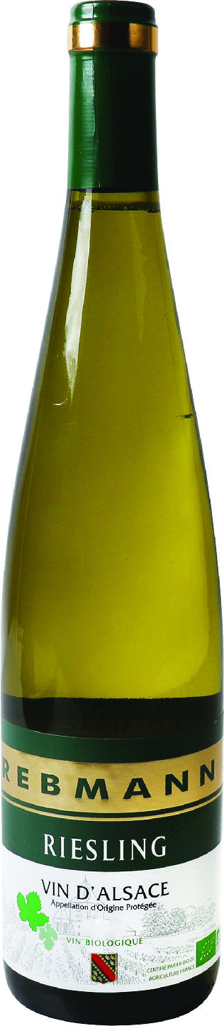 A.O.P(1) VIN D’ALSACE RIESLING(3) REBMANN