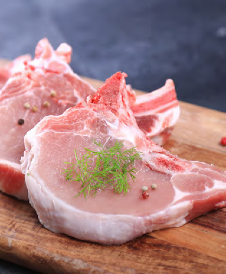 PORC : 1/2 LONGE TRANCHÉE